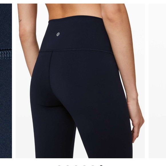 Lululemon Wunder Under High-Rise Tight 25" *Full-On Luxtreme True Navy Size 4 - Picture 2 of 16